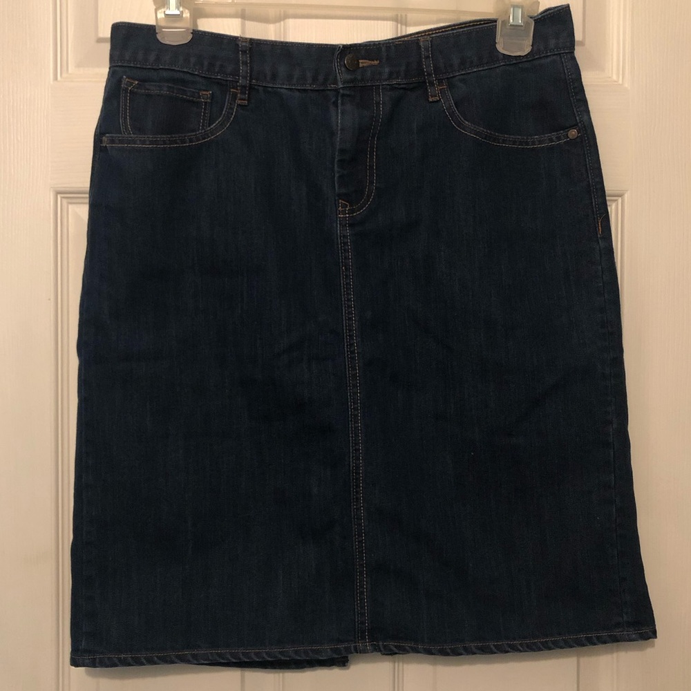 Blue Denim Skirt